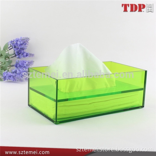 plastic tissue box